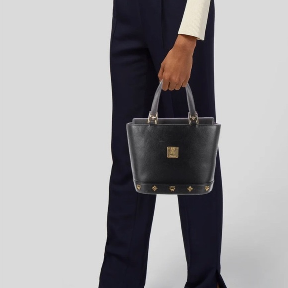 MCM Black Leather Small Handbag - Picture 16 of 16